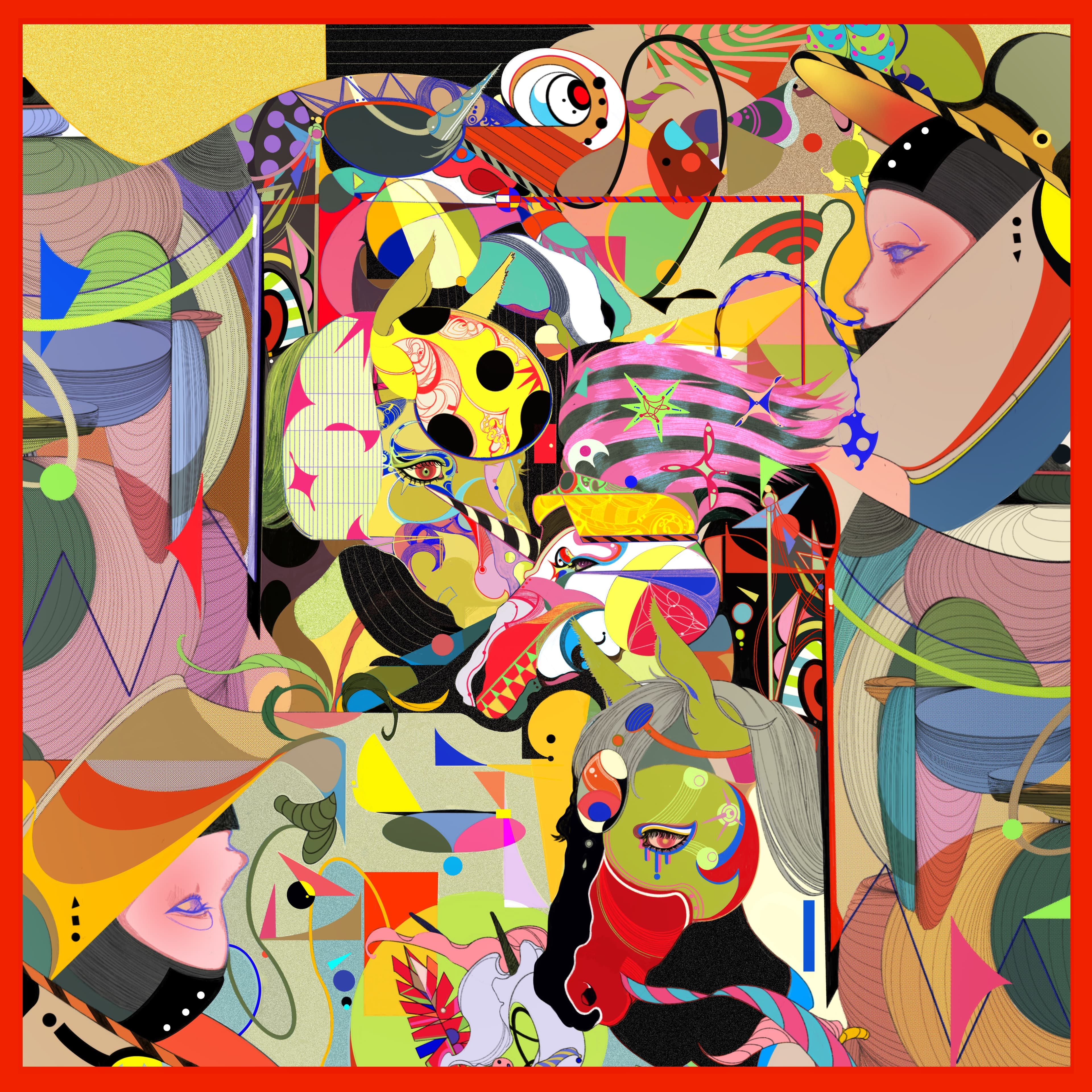 Hermès — Scarf illustration 02